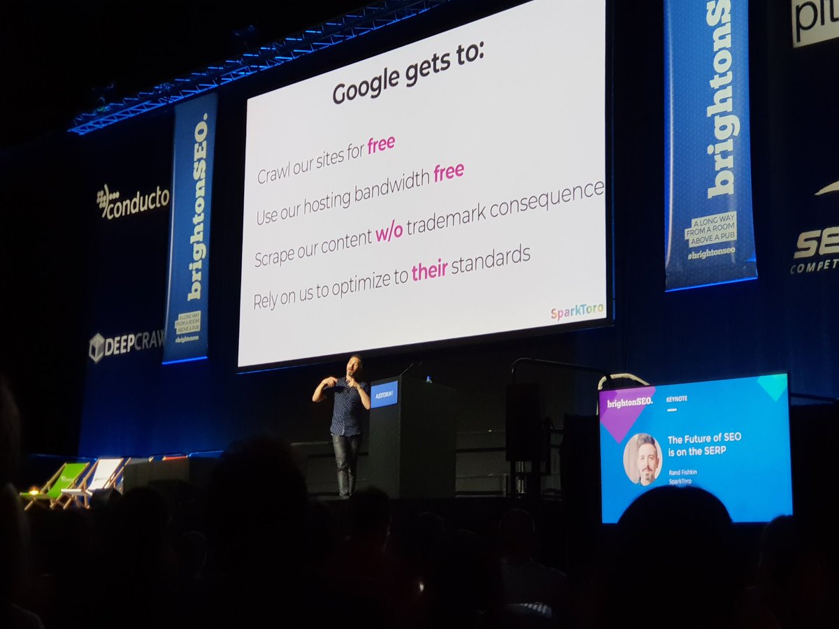Rand Fishkin's Keynote at BrightonSEO