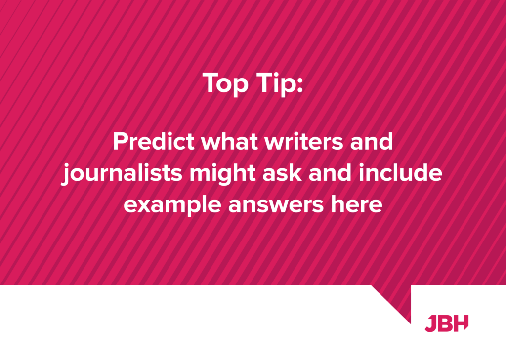 predict what a journalist might say