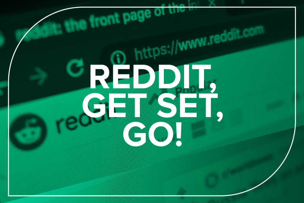 reddit, get set, go infographic