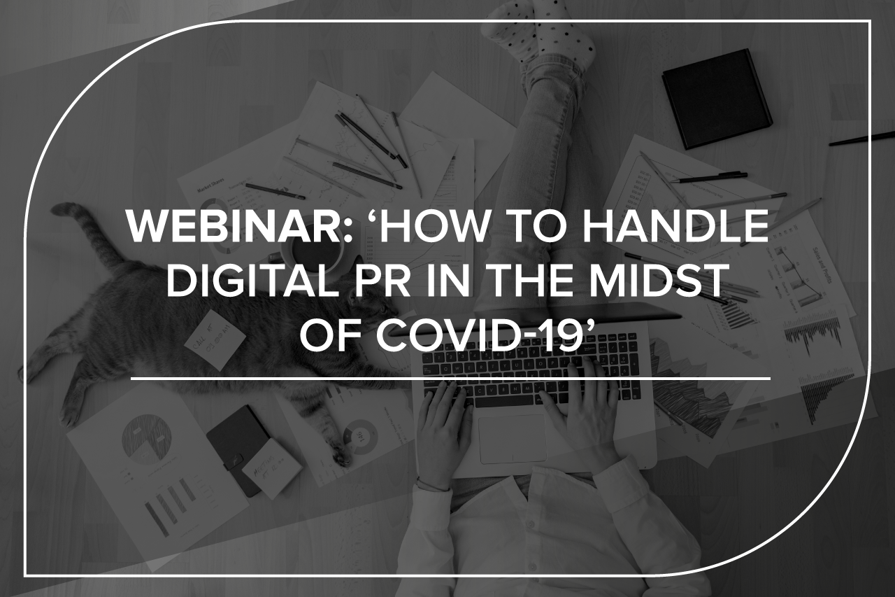 How to handle digital PR in the midst of COVID-19 blog infographic