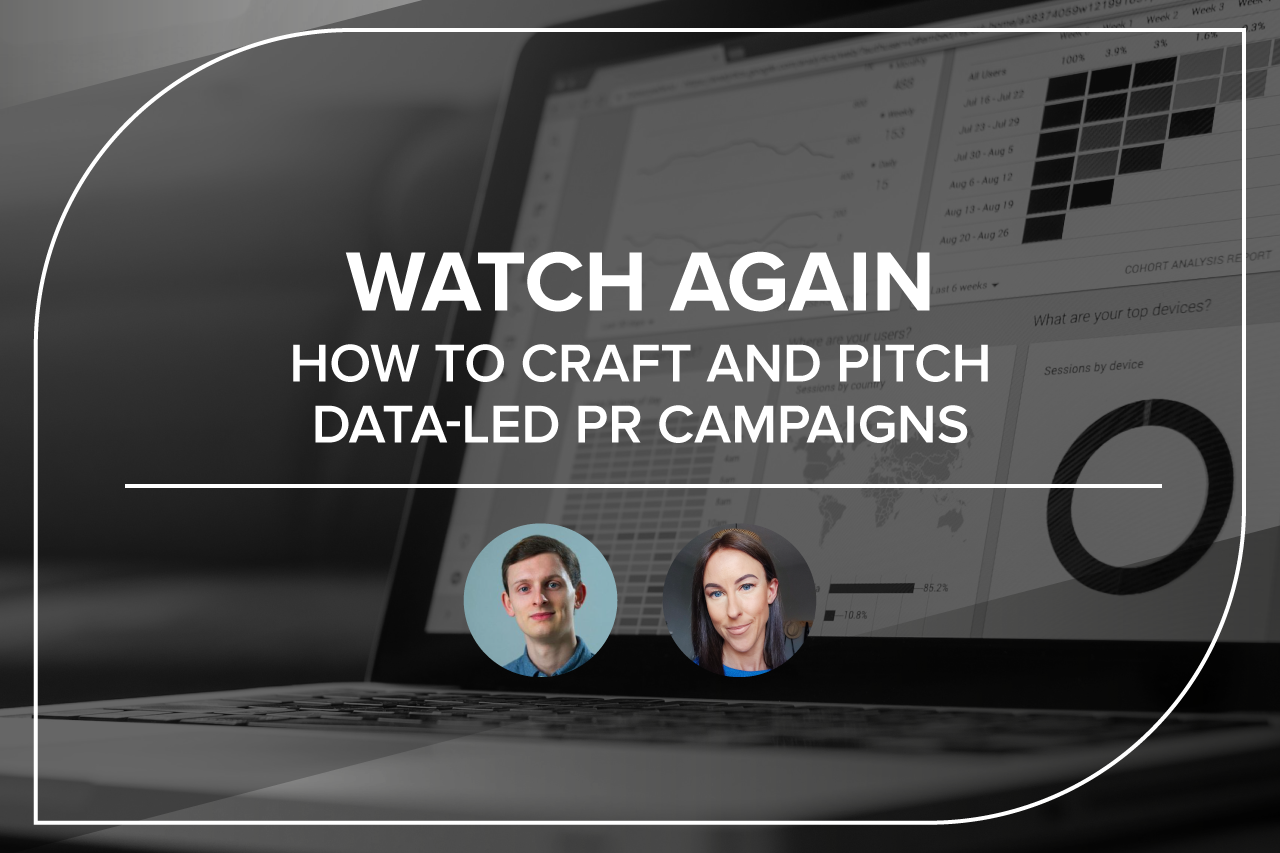 How to craft & pitch data-led PR campaigns infographic
