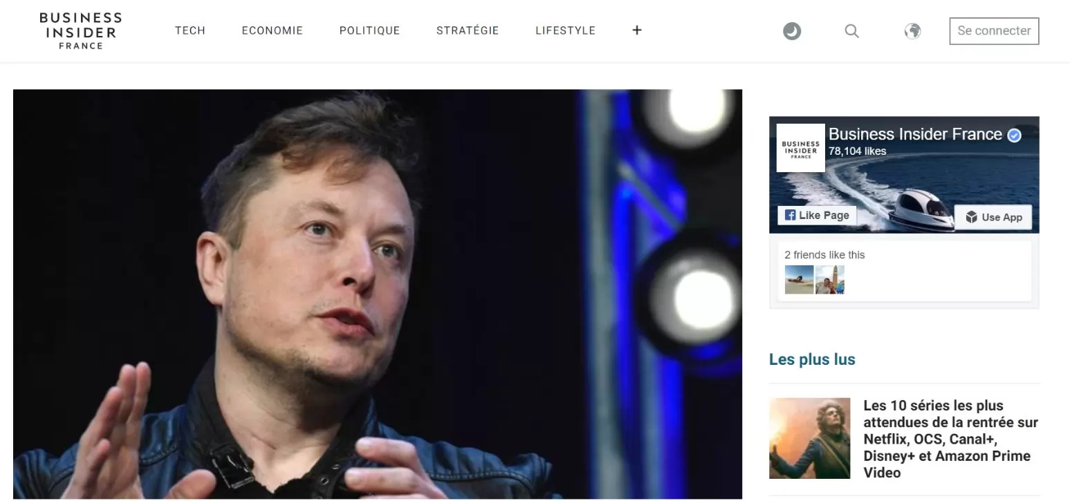 Screenshot taken from https://www.businessinsider.fr/on 26/08/2020