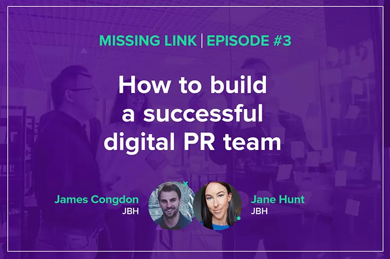how to build a successful digital pr team