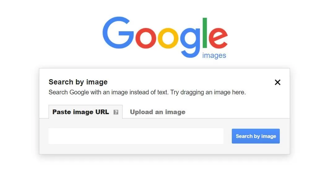 Screenshot of Google image search