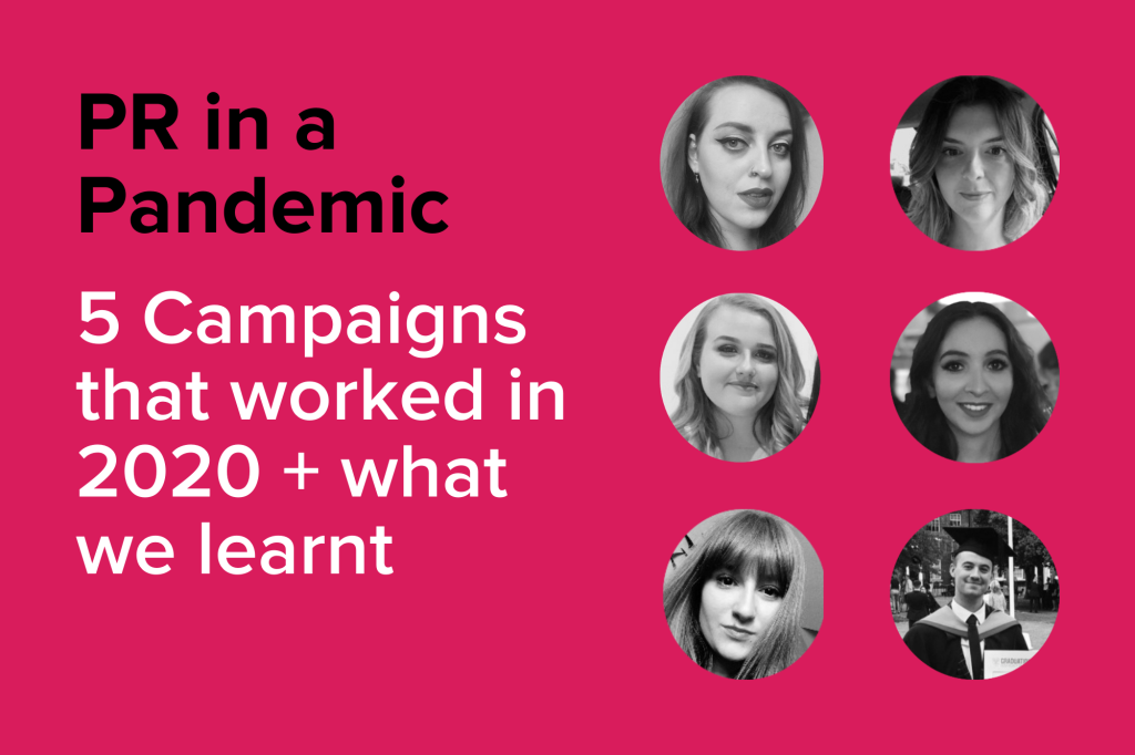 PR in a pandemic