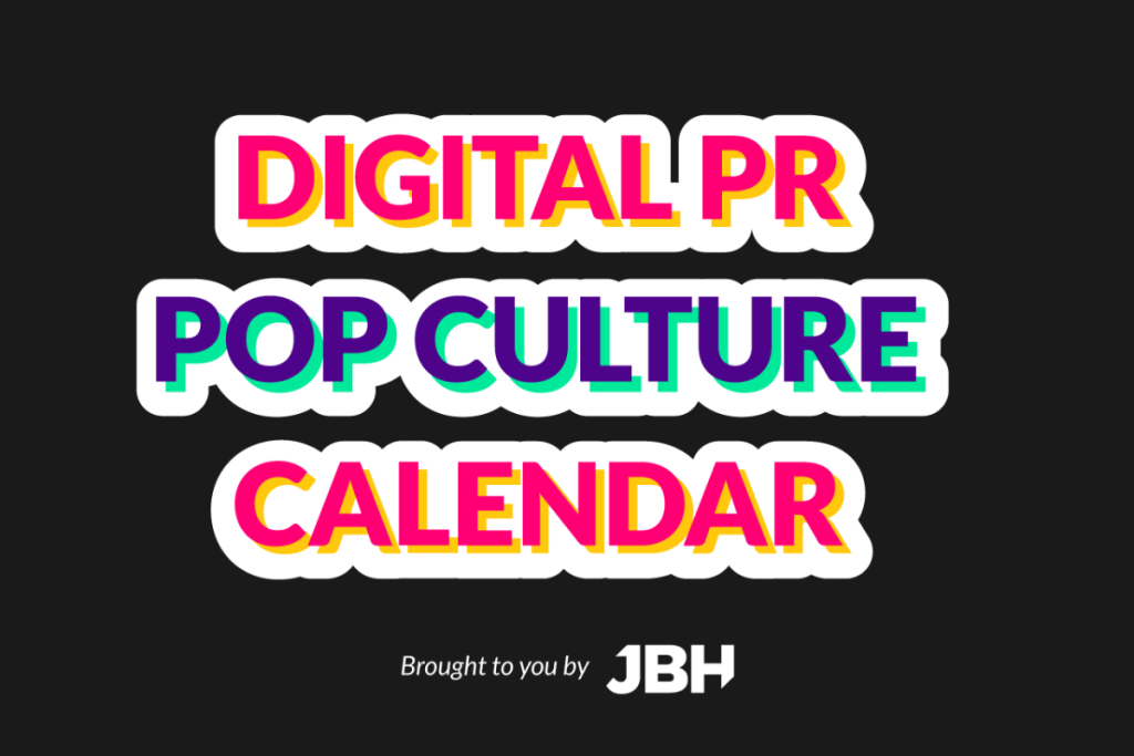 Pop culture calendar