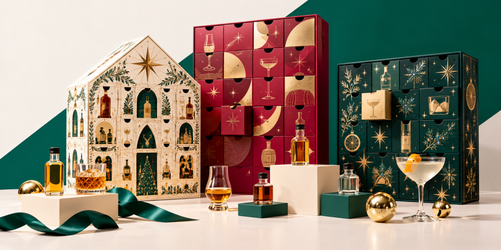 Luxury Spirits Advent Calendar Display